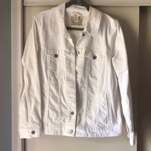 Levi’s White Denim Jacket